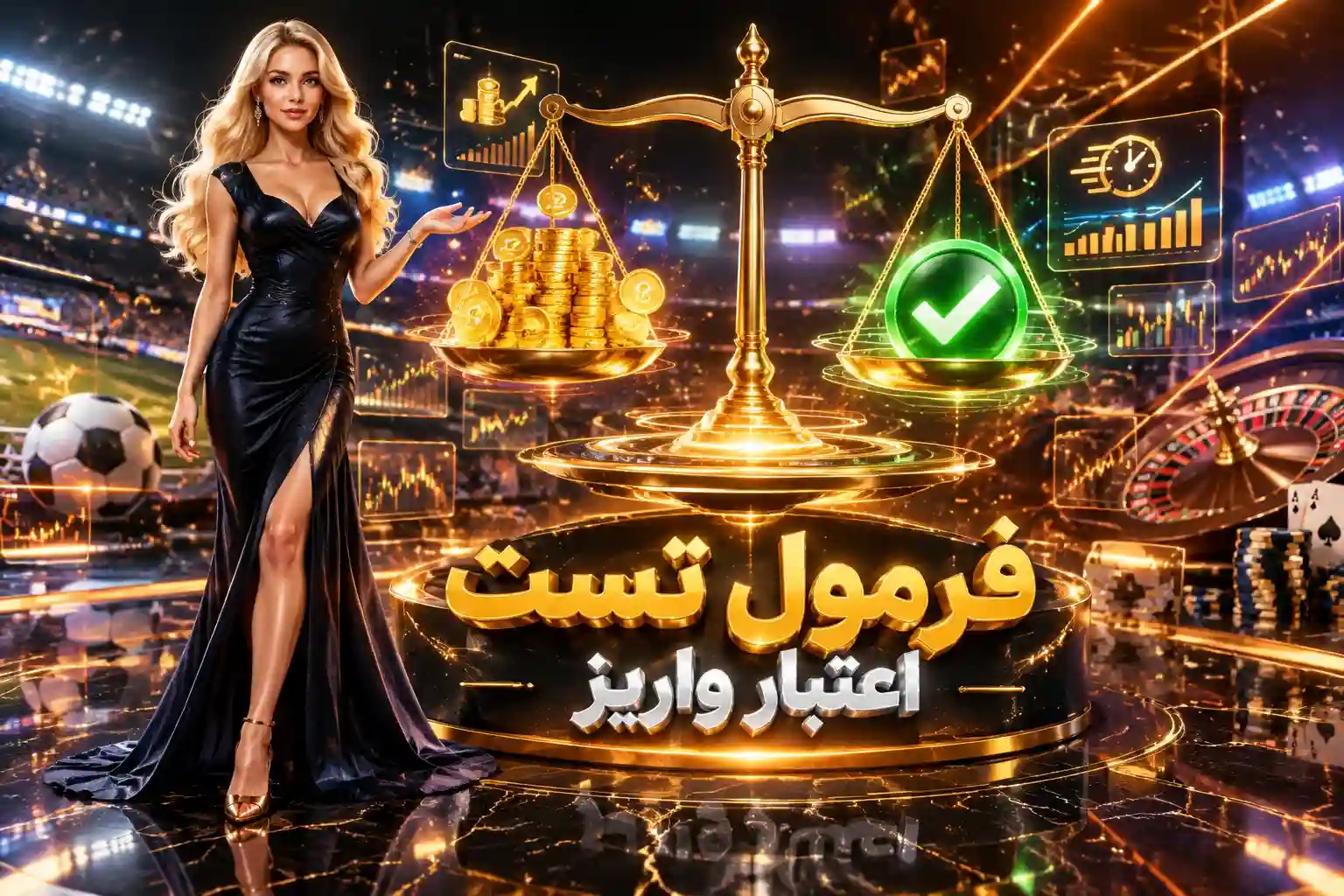 فرمول تست 3اعتبار واریز