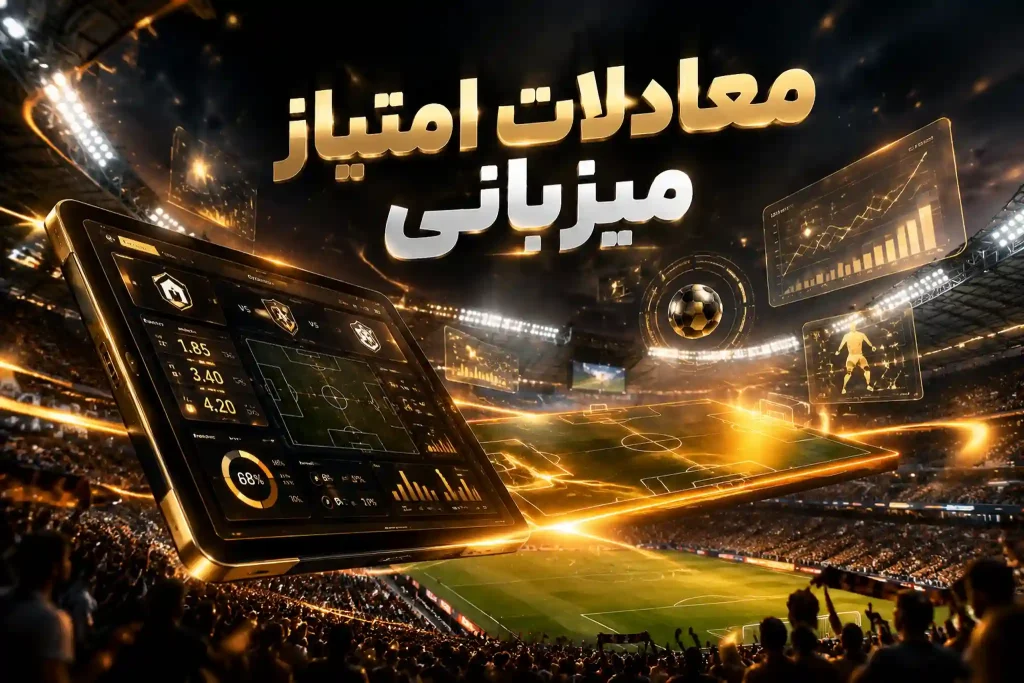 1معادلات امتیاز میزبانی در شرط بندی فوتبال