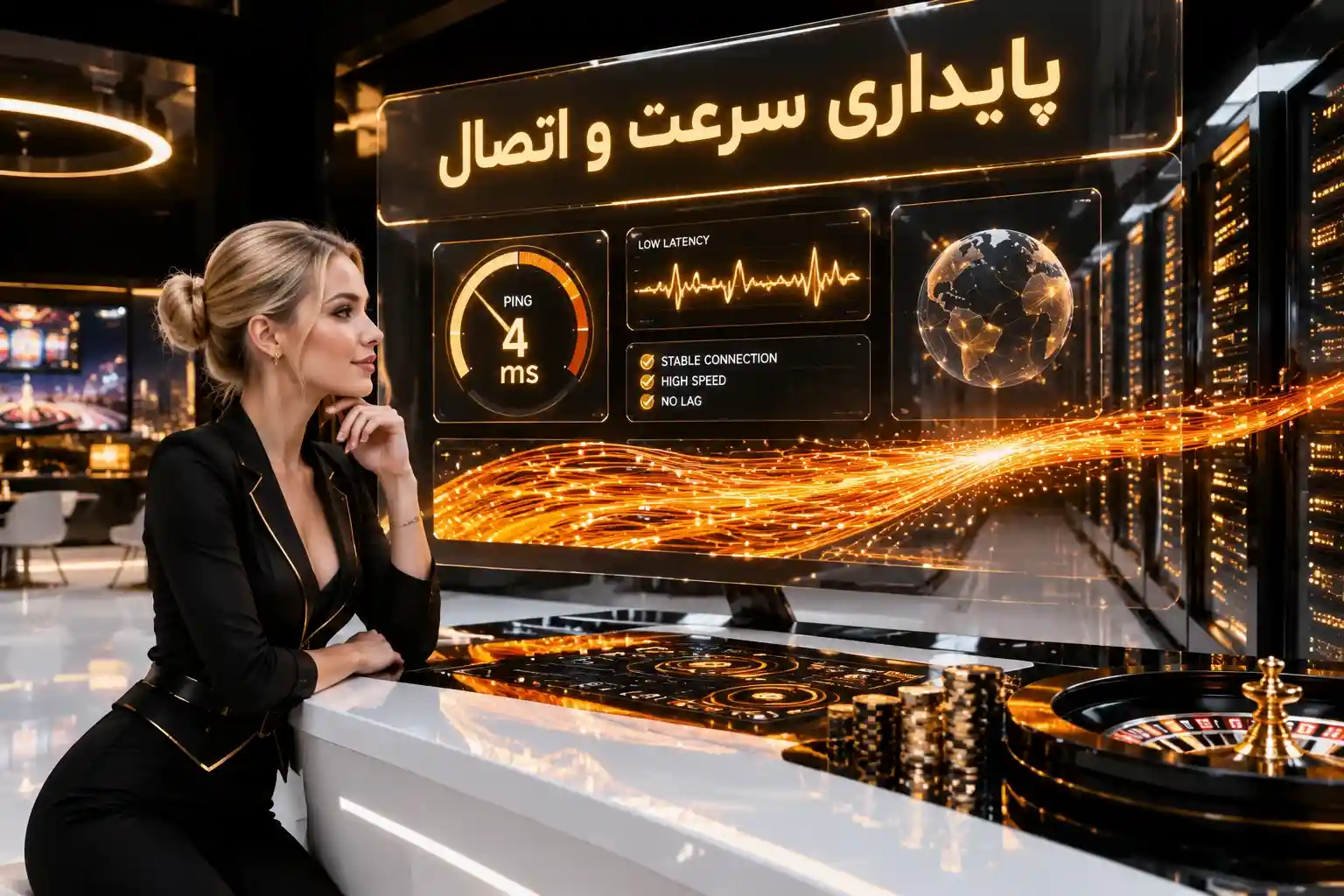 3پایداری سرورها در ساعات شلوغی و ترافیک مسابقات